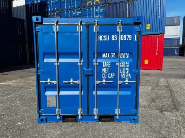 CONTAINER DE STOCKAGE 8 PIEDS – BLEU
