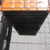 CONTAINER 20 PIEDS ORANGE 1ER VOYAGE (NEUF)