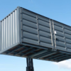 CONTAINER DE STOCKAGE 20 PIEDS OPEN SIDE – NOIR