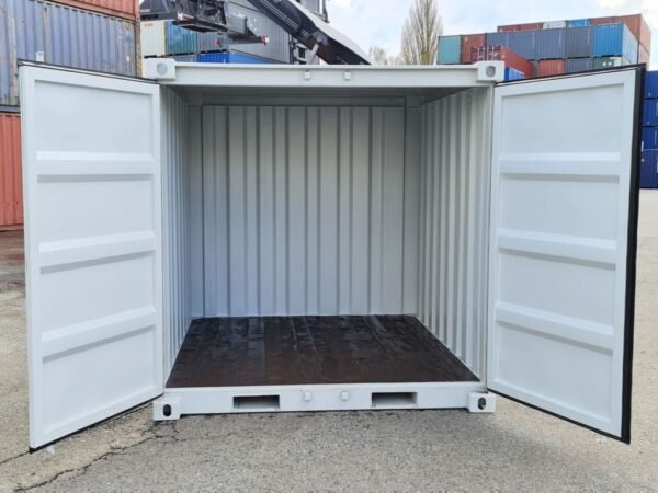 CONTAINER DE STOCKAGE 8 PIEDS – BLANC