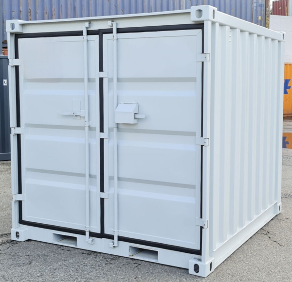 CONTAINER DE STOCKAGE 8 PIEDS – BLANC