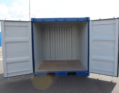 CONTAINER DE STOCKAGE 8 PIEDS – BLEU