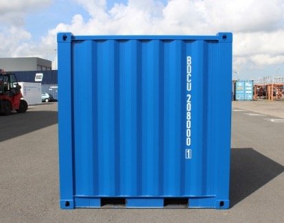 CONTAINER DE STOCKAGE 8 PIEDS – BLEU
