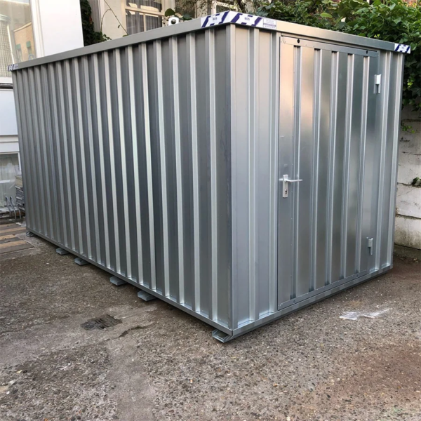 CONTAINER DÉMONTABLE 4×2 DOUBLE PORTE CÔTÉ COURT